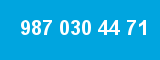 987 030 44 71